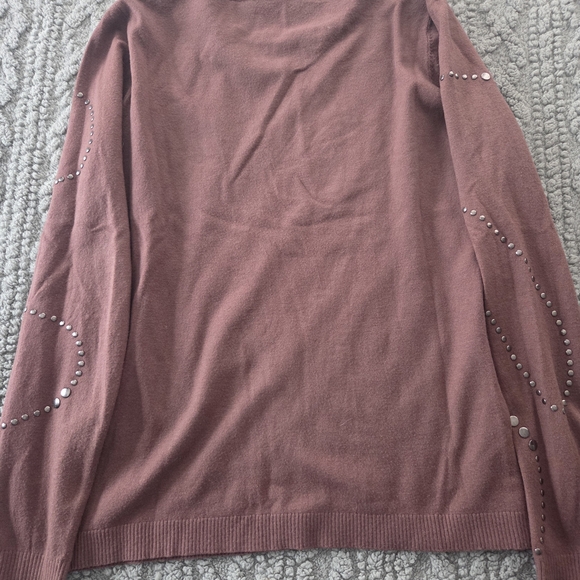 Milano Mauve Knit Top - Picture 4 of 4